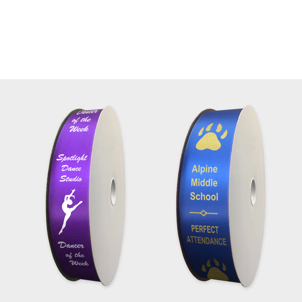 Custom Rolls of Ribbon