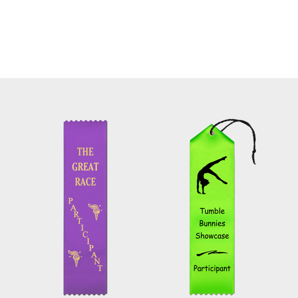 Custom Participant Ribbons