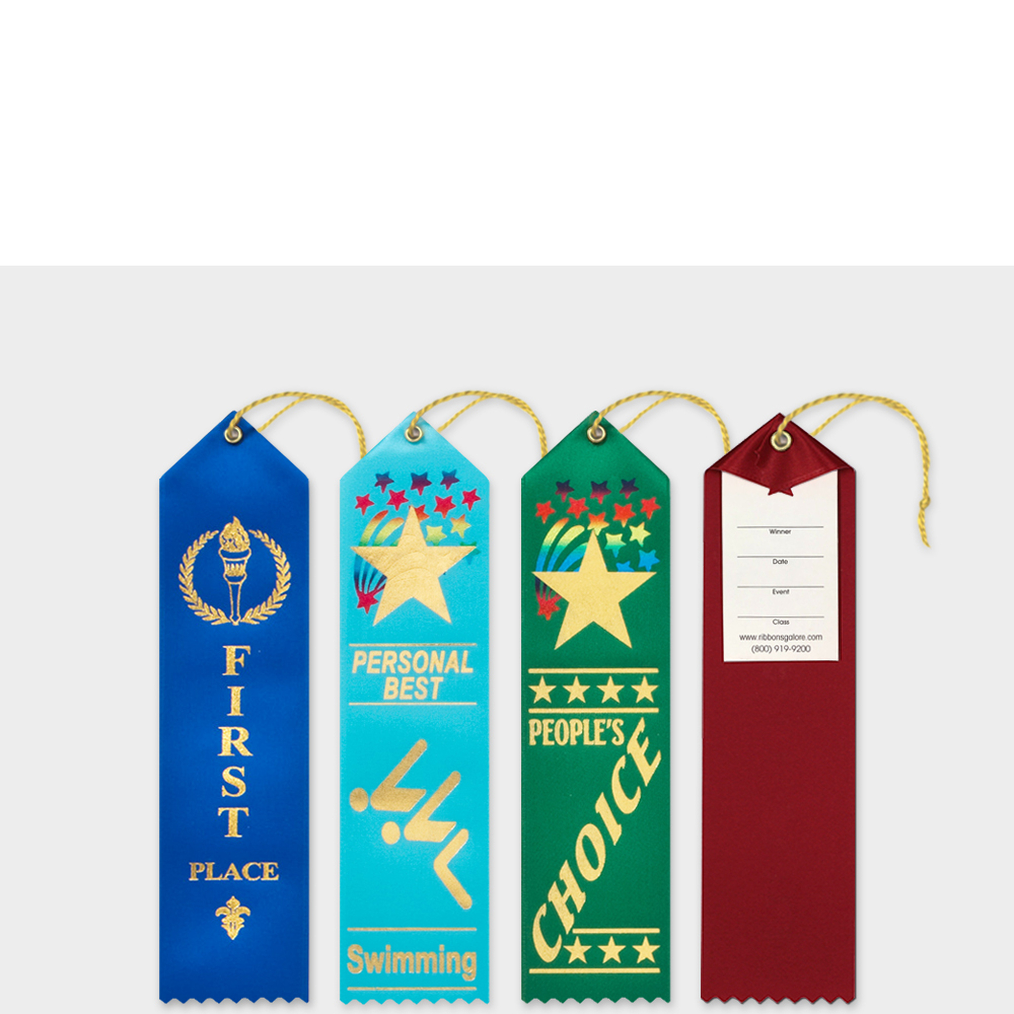 Stock Carded Ribbons