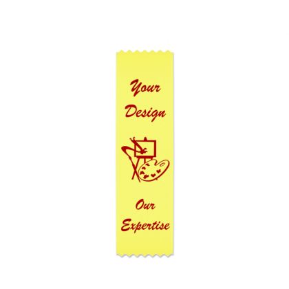 Custom Ribbon 1-5/8 x 6 Flat