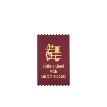 Custom Ribbon 2-1/2 x 4 Flat