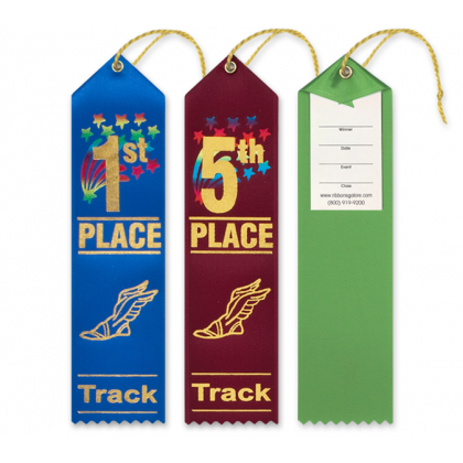 Track Ribbons - Starburst - Carded