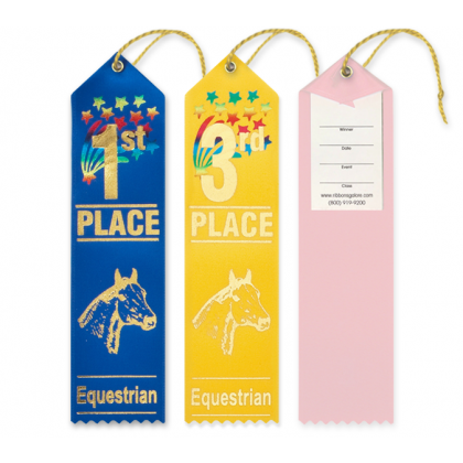 Equestrian Ribbons - Starburst - Carded