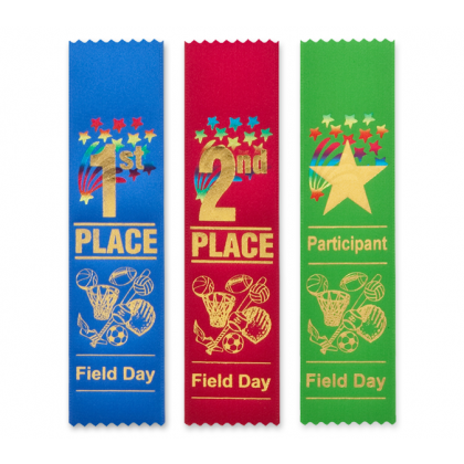 Field Day "B" Ribbons - Flat