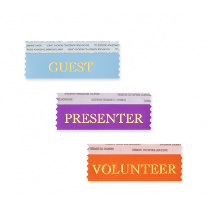 Horizontal Badge Ribbons