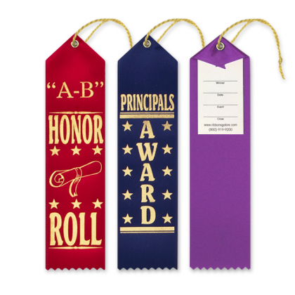 Scholastic Award Ribbons - Carded