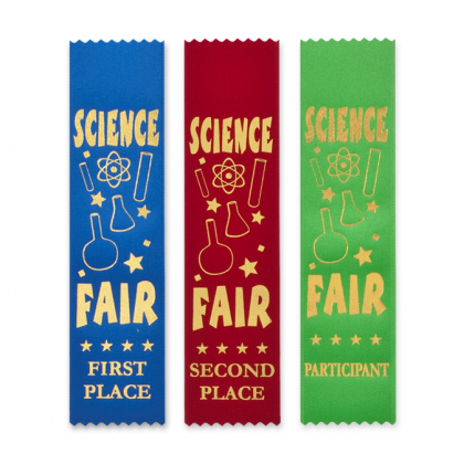 Science Fair "A" Ribbons - Flat