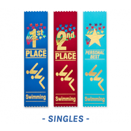 Singles - Swimming Ribbons - Starburst - Flat