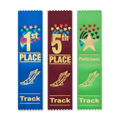 Track Ribbons - Starburst - Flat