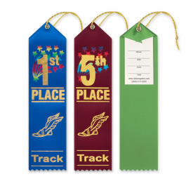 Track Ribbons - Starburst - Carded | Ribbons Galore